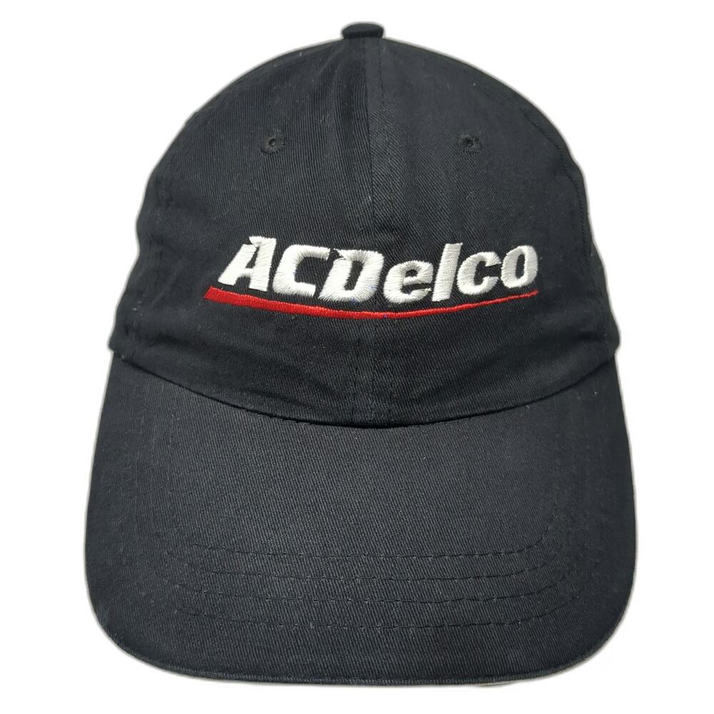 Cap America ACDelco Baseball Cap Black One Size Strapback Embroidered Hat